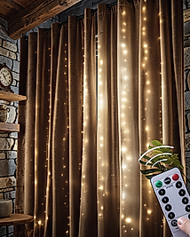 Perde Tipi Günışığı Peri Led Işık Dekorasyon UCZZZ3X3GÜNIŞIĞIKUMANDALIPERDE-1