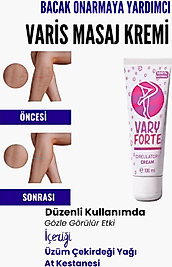 VAR.İS BÖLGESİ IÇİN BACAK ONARMAYA YARDIMCI BESLEYİCİ VARYFORTE MASAJ KREMİ 100ML