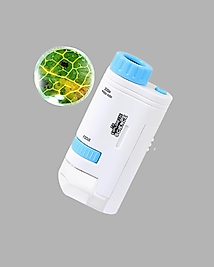Mini Mikroskop LED Işıklı 80X–200X Büyütmeli XUCZZZÇOCUKMİKROSKOBU