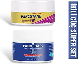 PERCUADET KAS VE EKLEM RAHATLATICI 50 ML KREM + PAİNCLASS KUYRUK YAĞI MUCİZESİ KREM 100 ML