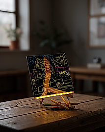 USB LED Işıklı Çizim Panosu XUCZIŞIKLIYAZITAHTASI-1