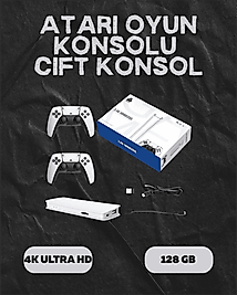 Retro Konsol 20.000 Oyunlu Çift Gamepadli 4K HDMI UUCZZZ3DGAMESTİCK-4