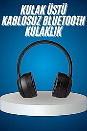 Wireless 5.0 Bluetooth Kablosuz Kulaklık ANC Özellikli Kulak Üstü Ayarlanabilir