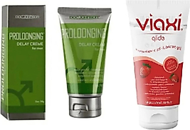 VİAXİ PROLOONGING KREM 56 ML+VİAXİ ÇİLEK AROMALI KAYGANLAŞTIRCI