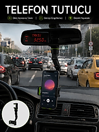 Dikiz Aynası Telefon Tutucu Katlanabilir Ayarlanabilir Araç İçi Telefon Standı