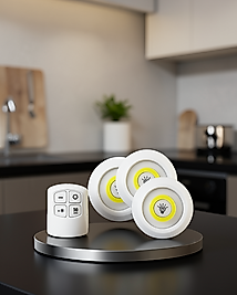 3'lü Spot LED Aydınlatma Uzaktan Kumandalı UCZ3LÜLAMBA-6