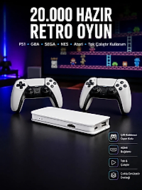 Retro Oyun Konsolu – 20.000 Yüklü Oyun