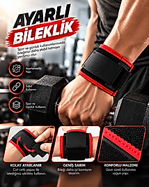 Bileği Kavrayan Ayarlı Bileklik Geniş Bantlı Cırt Cırtlı Rahat Kullanım