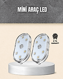 Taşınabilir Manyetik Mini LED Lamba 7 Renk Seçenekli