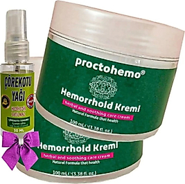 SÜPER PROCTOHEMO CREAM 100 ML X 2 ADET + ÇÖREK OTU YAĞI 30 ML