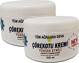 ÇÖREK OTU KREMİ WHİTE BOX 200 ML TESKİN KREMİ 2 ADET