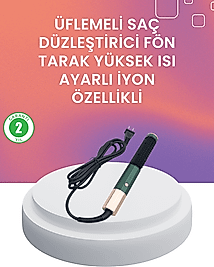 Termal Koruma Sistemli Çok Fonksiyonlu Saç Şekillendirme Cihazı