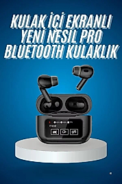 Kablosuz Bluetooth Kulaklık Pro Yeni Nesil Dokunmatik Kontrol