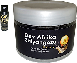 GİANT YÀŞLANMA KÀRSITI SALYANGOZKREMİ 100ML DEV AFRİKASALYANGOZU + CARABOA VAJİNARENK AÇICIKREM 60 ML