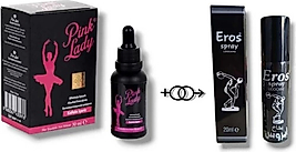 EROS PİNK LADY KADINLARA ÖZEL DAMLA + EROS SPREY