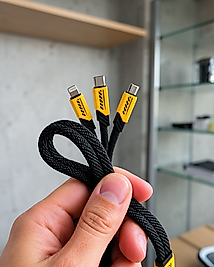 USB 3'ü 1 Arada Şarj Kablosu 240W PD Destekli UCZZPL8917-5