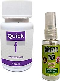 QUİCK F15 DSTKLYCİ ÜRÜN 15'Lİ X 1 ADET ÇÖREK YAĞI İLE