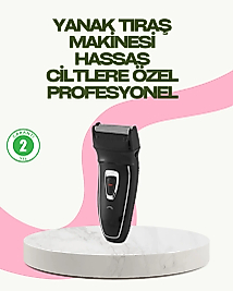 Darbelere Dayanıklı Kablosuz Erkek Tıraş Aleti