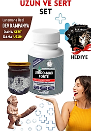 LİBİDO MAX FORTE ERKEKLERE ÖZEL BÖLGE DESTEKLEYİCİ SET MACUN VE CAPS