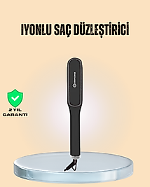 İnce ve Kalın Telli Saçlara Uygun Isı Ayarlı Düzleştirici Tarak