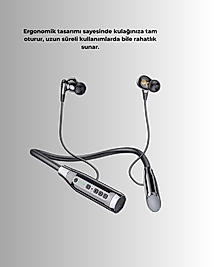 Bluetooth Kablosuz Kulaklık – Gürültü Önleme, Dokunmatik Kontrol, Şarj Kutulu