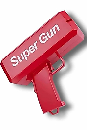 Para Atma Tabancası Otomatik Kırmızı UCZZZSUPERGUNNNNN2