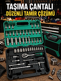 53 Parça Çok Amaçlı Lokma Anahtar Seti