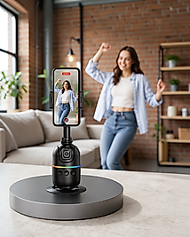 Akıllı Yüz Takipli 360° Dönen Masaüstü Telefon Sabitleyici UCZZZP03TRİPOD-6