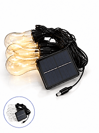 Solar Dekoratif LED Ampul Işık Bahçe Çit Balkon ve Veranda Süsleme Aydınlatması