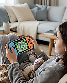 Retro Oyun Cihazı HD Ekranlı Uzun Şarj Süreli UCZZZQ8PLUSATERİ-3