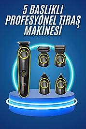 Şarjlı Tıraş Makinesi 5 Başlık UUCZ5BAŞLIKLITIRAŞM1