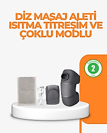 NTC Isı Kontrollü Diz Masaj Aleti Titreşim ve Isı Terapisi