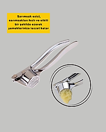 Metal Sarımsak Ezici Ergonomik Tutma UCZZZSARIMSAKEZME