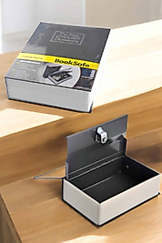Kitap Görünümlü Kilitli Mini Çelik Kasa UCZKASA3