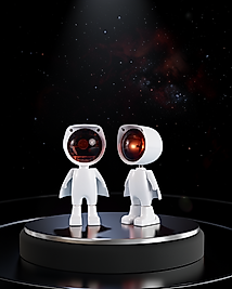 Astronot Gece Lambası 360° Ayarlanabilir Başlık XUCZGÜNBATIMIPROJEKTÖRRR-3