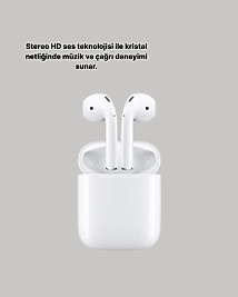 Dokunmatik Kontrollü 2. Nesil Bluetooth 5.0 Uzun Pil Ömürlü Kulaklık
