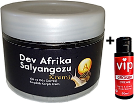 BONİE GİANT VIP:30 YÀŞLANMA KÀRŞITI SALYÀNGOZ KREMİ 100ML DEV AFRİKA SALYANGOZU YANINDA VİP ORGÀZM KREM 60 ML