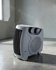 Fanlı Elektrikli Isıtıcı Termostatlı UCZZZBF20BLACKISITICI