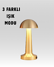 USB Şarjlı LED Masa Lambası UCZZZMANTARLAMBA-6