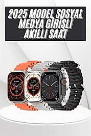 Yeni Nesil Akıllı Saat Uyku ve Sağlık Takibi Titeşimli Sesli Arama Mesaj ve Bildirim Görme