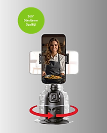 Canlı Yayın ve Video Çekimleri İçin Otomatik Yüz Takipli Masaüstü Gimbal Yeni Nesil
