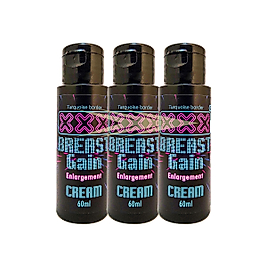 L.XXX KADINLARA ÖZEL GÖĞÜSŞEKİLLENDİRME 3 ADET MEMEBAKIM KREMİ 60 ML
