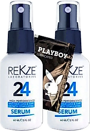 REKZE 24 SAÇ BAKIM SPREYİ 60 ML X 2 ADET + JEL
