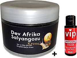 BONİE GİANT VIP:32 YÀŞLANMA KÀRSITI SÀLYANGOZ KRÉMİ 100ML DEV AFRİKA SALYANGOZU YANINDA VİP VAJÌNA RENK AÇİCI KREM 60 ML