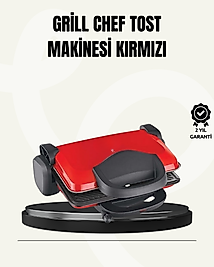 Tost Makinesi Geniş Kapasiteli Çıkarılabilir Plaka Üç Kademeli Isı Ayarlı