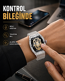 Bluetooth Arama Özellikli Akıllı Saat Çok Fonksiyonlu Yeni Nesil