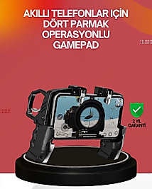 Ergonomik Mobil Oyun Gamepad Tutucu
