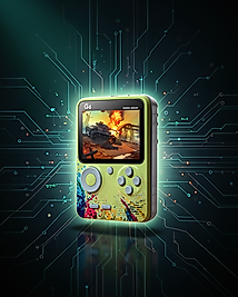 Mini Gameboy Konsol 500 Oyunlu TV Bağlantılı XXUCZZZG5ATERİİ-6