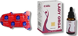 CAAS LADY ORGA KADINLARA ÖZEL ISTEK DAMLA 30 ML + ERKEKLERE ÖZEL 6'LI HEDİYE