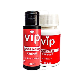 VIP 60 ML BAY BAYAN ANALREIAXKREM +ERKEKLERE ÖZEL CİNSELGÜÇ 30 LU